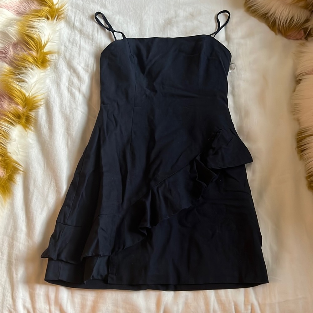 Navy mini dress